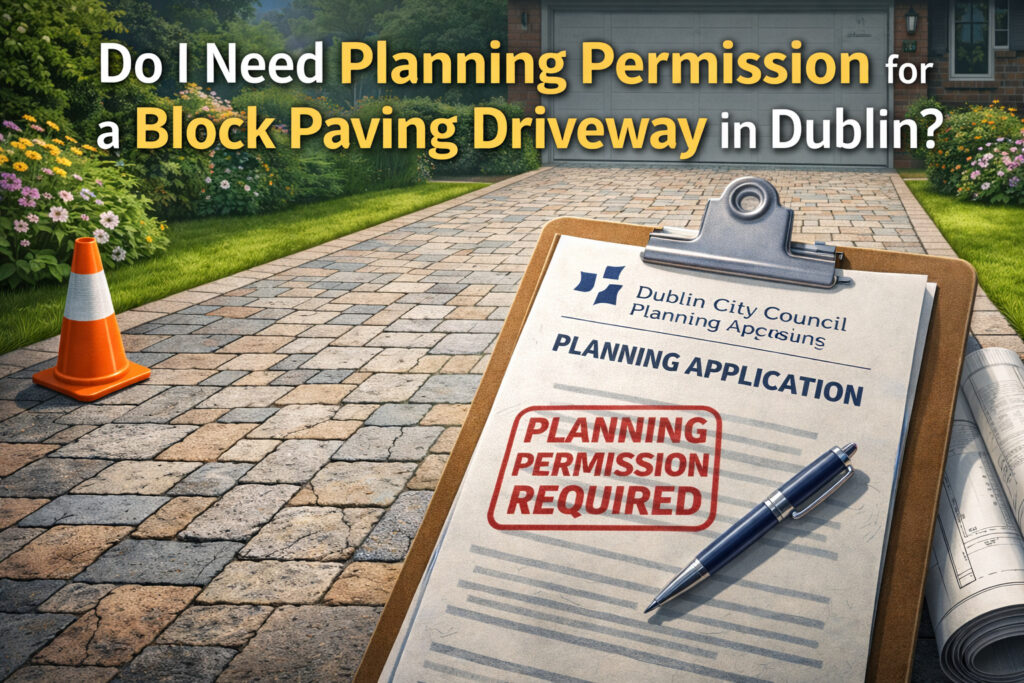 do you need planning permission for a block paving driveway