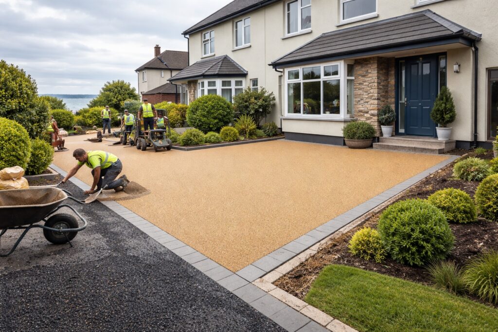 resin driveway dun Laoghaire